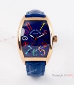 Best Quality Copy Franck Muller Colour Dreams Arabic Rose Gold Watches